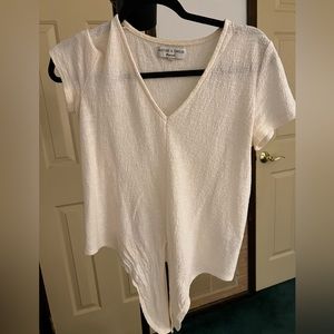Madewell cream top xxs